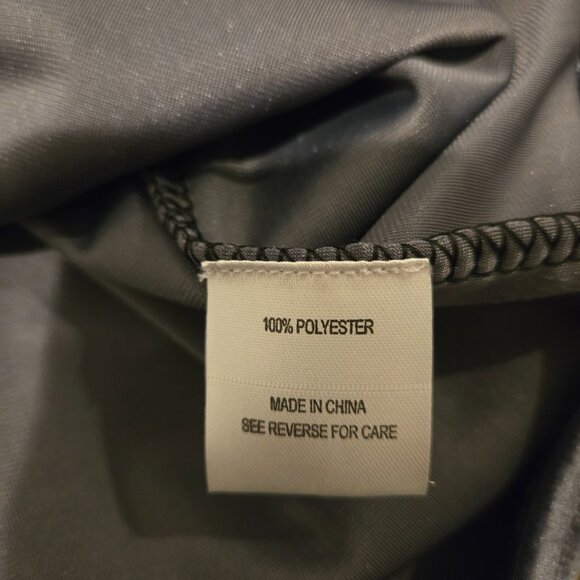 NWT Vicky & Lucas Gray Velvet Long Sleeved Dress M - Picture 2 of 6